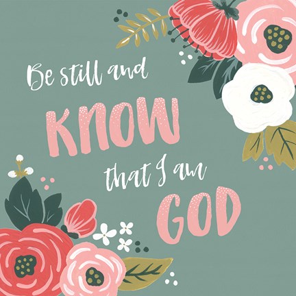 Framed Wildflower Daydreams VIII Be Still Print