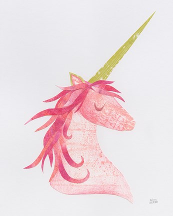 Framed Unicorn Magic I Print