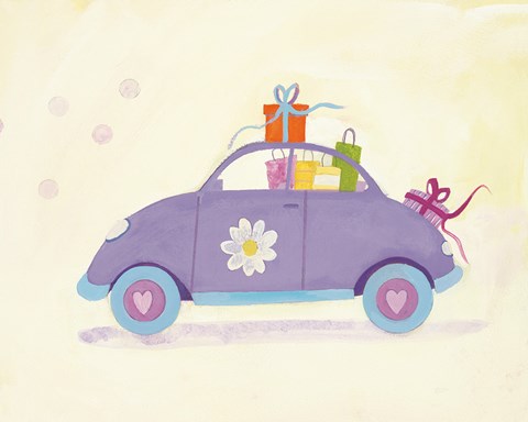 Framed Daisy Mobile Print