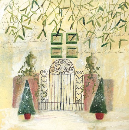 Framed Holiday Gate Print