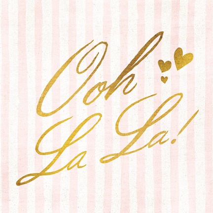 Framed Ooh La La Print