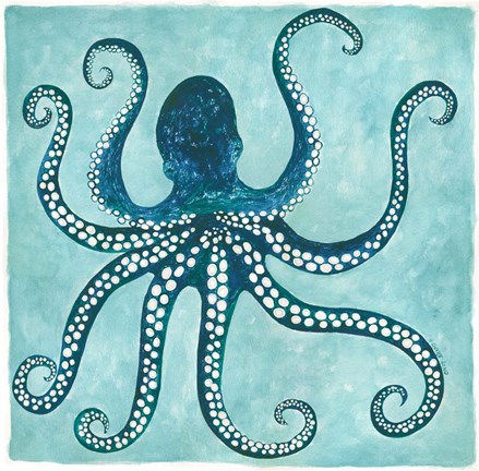 Framed Octopus Print