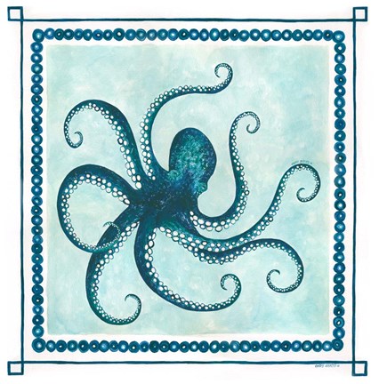 Framed Octopus II Frame Print