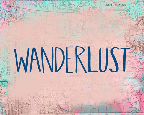 Framed Wanderlust Print