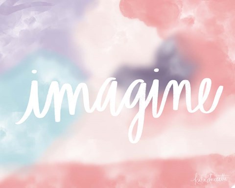 Framed Imagine Print