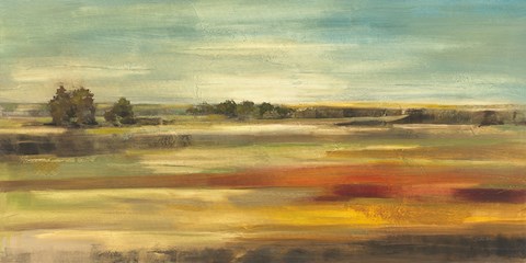 Framed Emerald Meadows Print