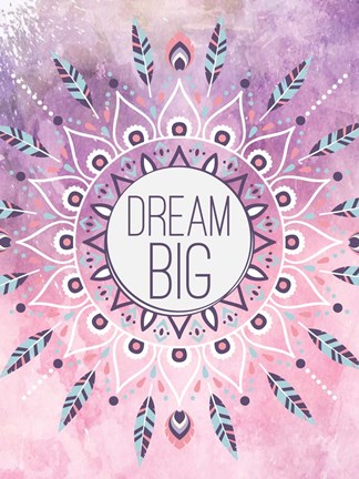 Framed Boho Dream Big Print