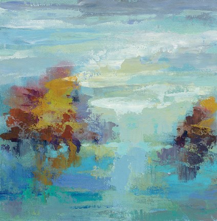 Framed Morning Mist I Print