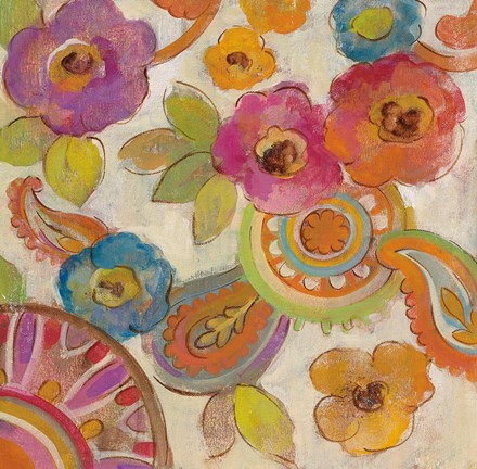 Framed Bohemian Summer III Print