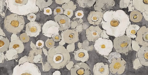 Framed Bohemian Bouquet I Neutral Print