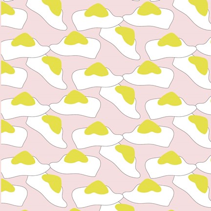 Framed Egg Pattern Print