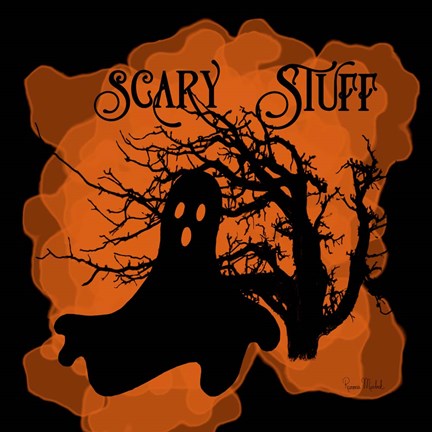 Framed Scary Stuff Print