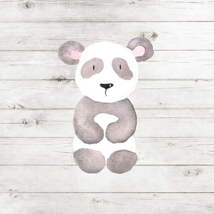Framed Watercolor Panda Print