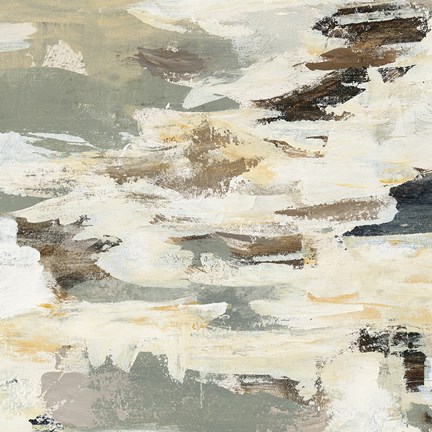 Framed Steps on Stones I v2 Print