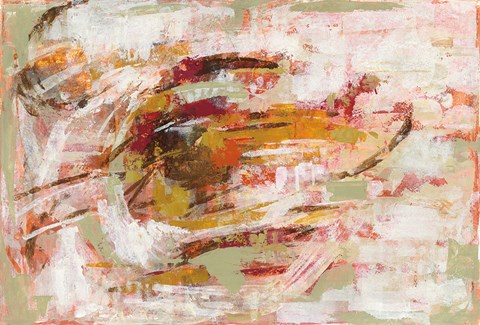 Framed Graffiti Wall II Print