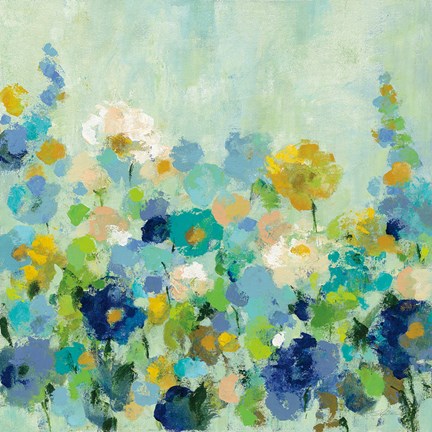 Framed Midsummer Garden Print