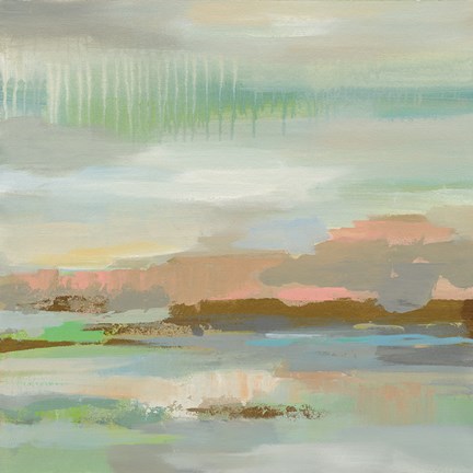 Framed Spring Desert I Print