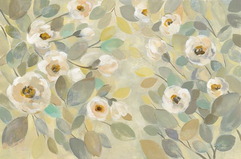 Framed Blooming Branches Print