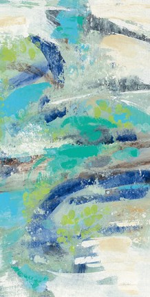 Framed River Whirlpool III Print