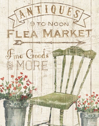Framed Flea Market Print