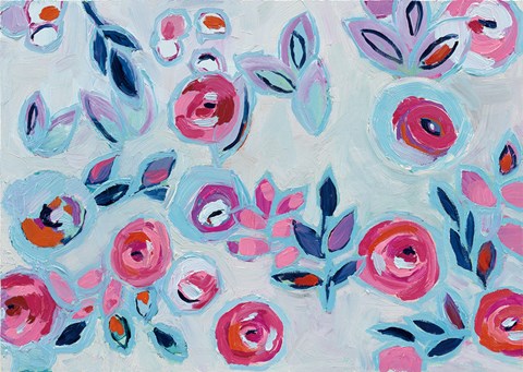 Framed Wall Flower Print