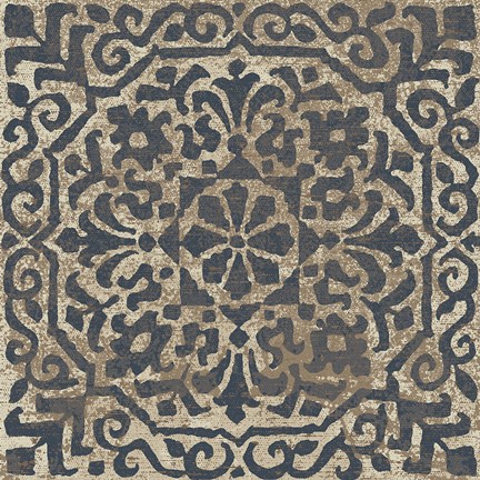 Framed Amadora with Brown Square VIII Print