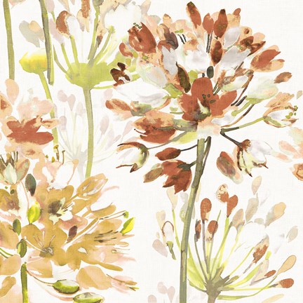 Framed Neutral Medley V Print