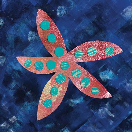 Framed Boho Reef VII Print