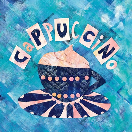 Framed Cafe Collage II Print