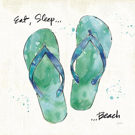 Framed Beach Divas VIII Print