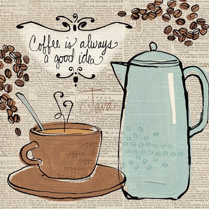 Framed Fresh Roast II Print