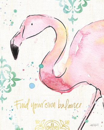 Framed Palm Passion III Print