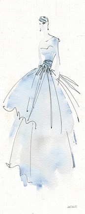 Framed La Fashion II Print