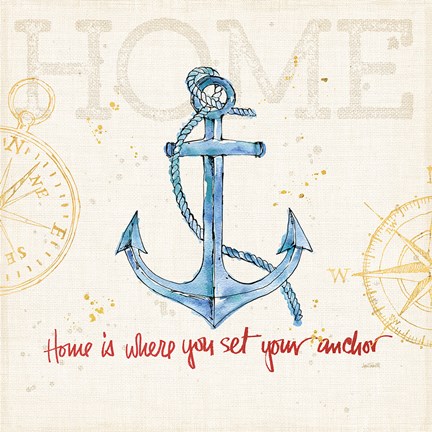 Framed Coastal Life V Special Print