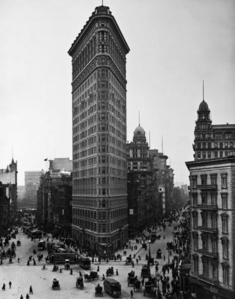 Framed Flatiron Building Print