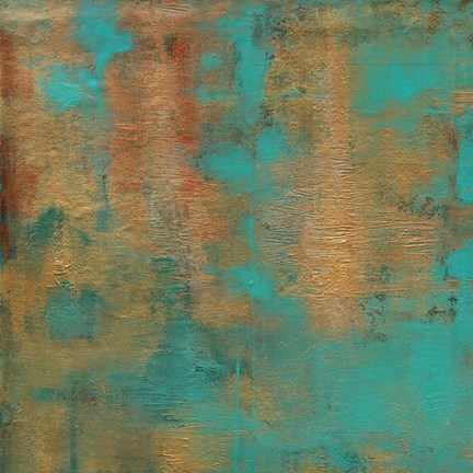 Framed Rustic Elegance Square I Print