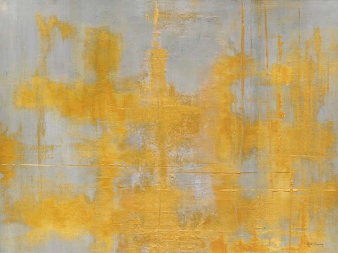 Framed Golden Light Landscape Print