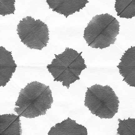 Framed Watermark Black and White II Print