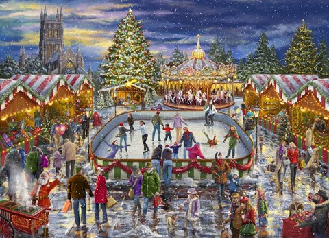 Framed Winter Carnival Print