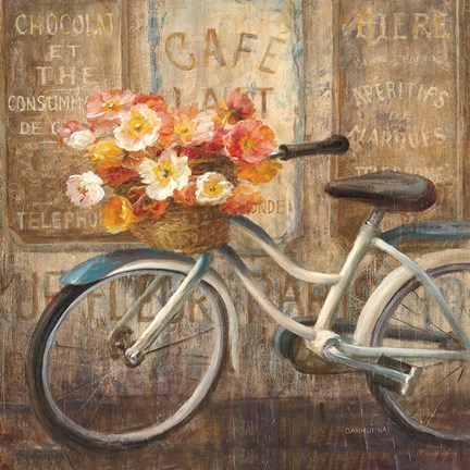 Framed Meet Me at Le Cafe II Print