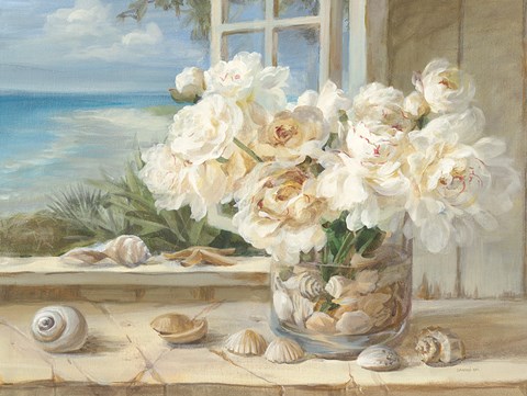 Framed By the Sea Print