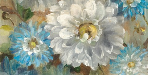 Framed Secret Garden I Crop Print