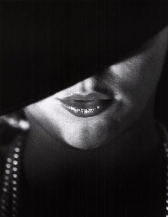 Framed Born to Kiss Print