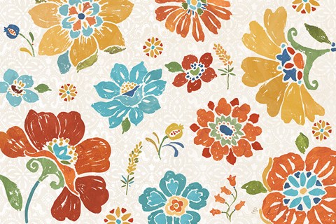 Framed Spanish Impressions VII Print