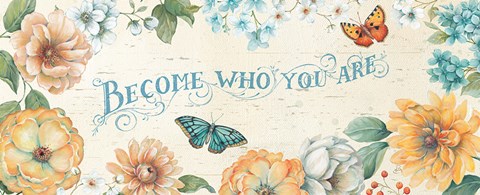 Framed Butterfly Bloom V Print