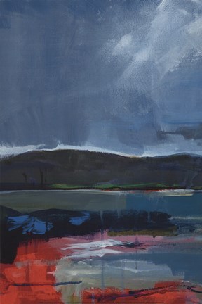 Framed Coastal Display I Print