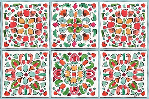 Framed Holiday Wings X Blue Print