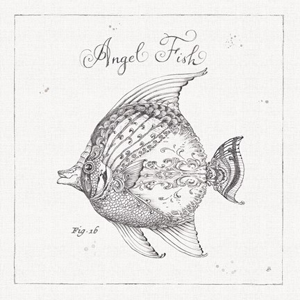 Framed Underwater Life XVII Print