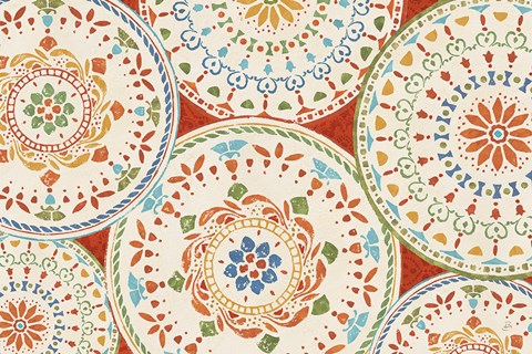 Framed Spanish Impressions VIII Print