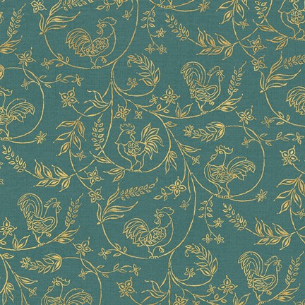 Framed Rooster Trail Pattern III Print